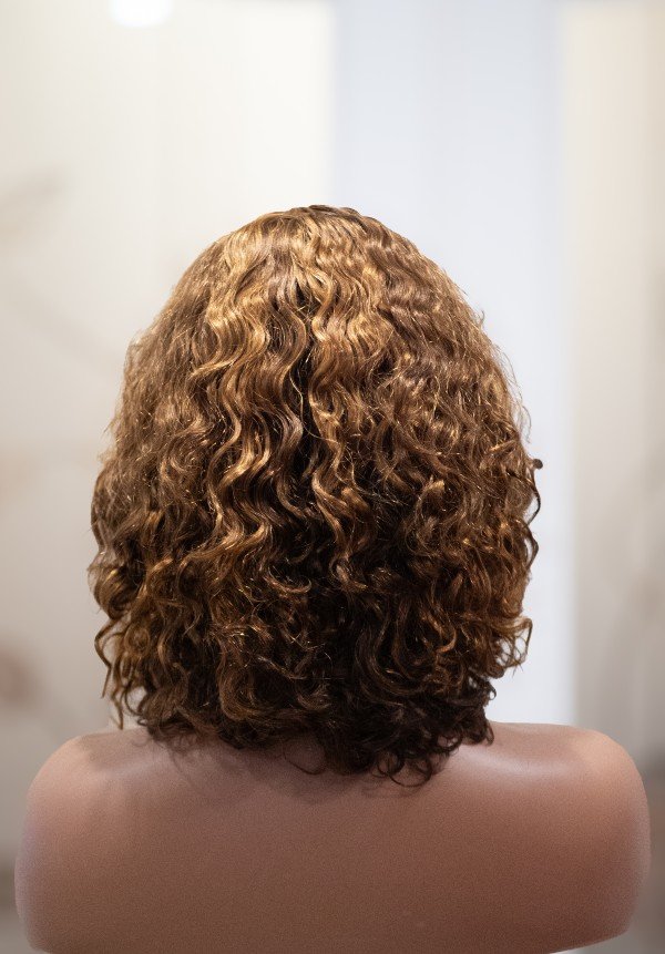 Curly Fringe 12_ - Brown (Back Pic)