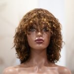 Whitney Curly Fringe – Brown